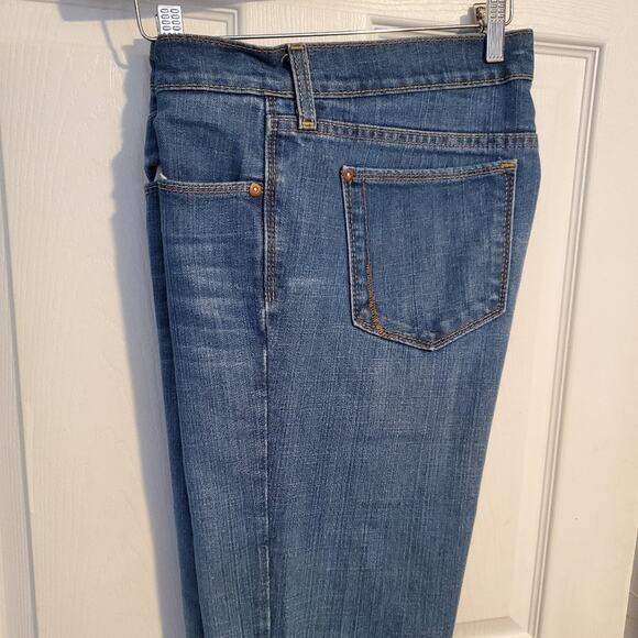 OLD NAVY THE FLIRT MID RISE BOOT CUT stretch jeans size 12 Long - Picture 3 of 10